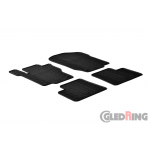 Original Gledring Passform Fußmatten Gummimatten 4 Tlg.+Fixing - Mercedes-Benz M Klasse W164 2005->